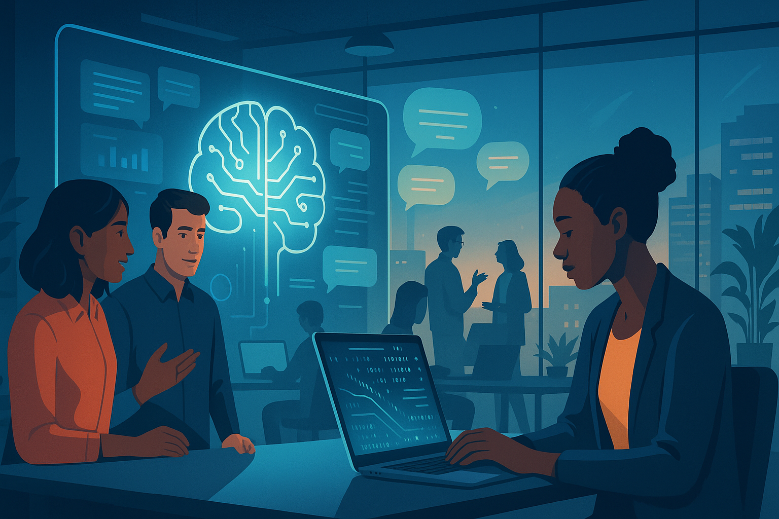 IA et futur du travail : comment l’intelligence artificielle rebat les cartes des jobs et des compétences