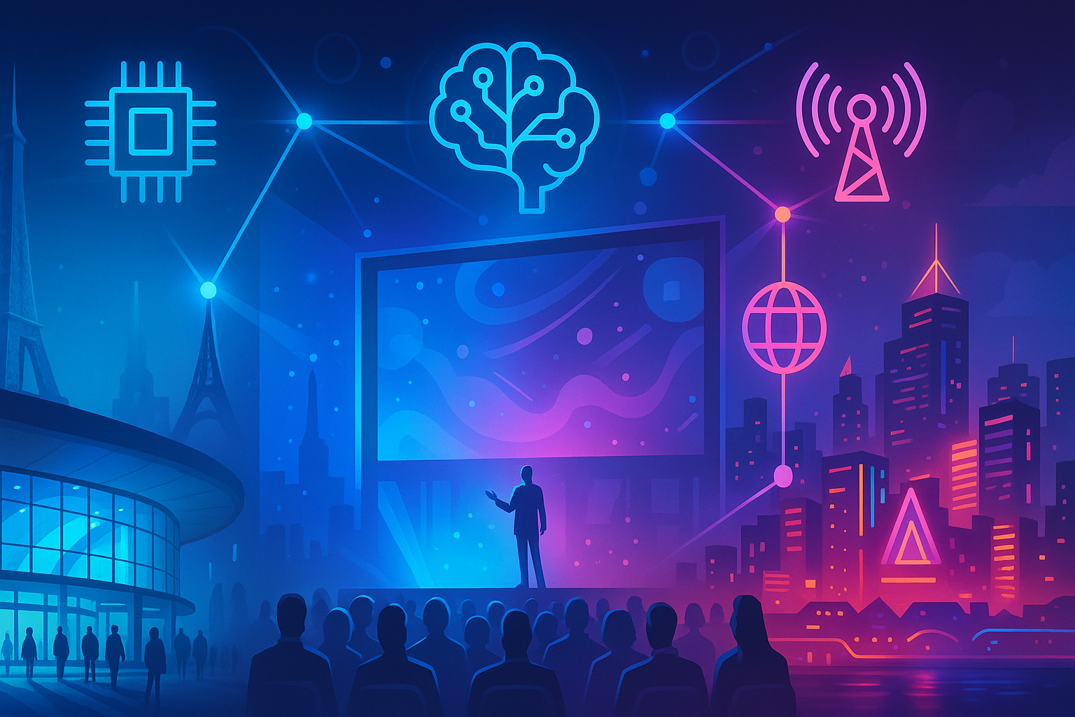 Salons et événements tech 2025-2026 : le calendrier à ne pas rater en France, Europe et dans le monde