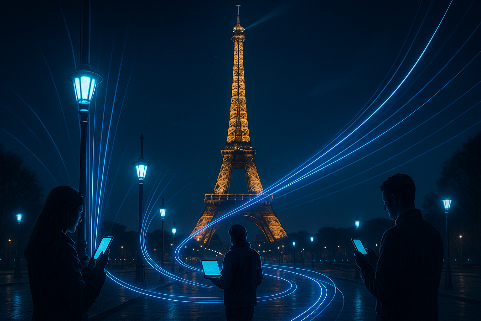 Li-Fi à Paris : le réseau du futur via la lumière, plus rapide et écolo que la 6G ?