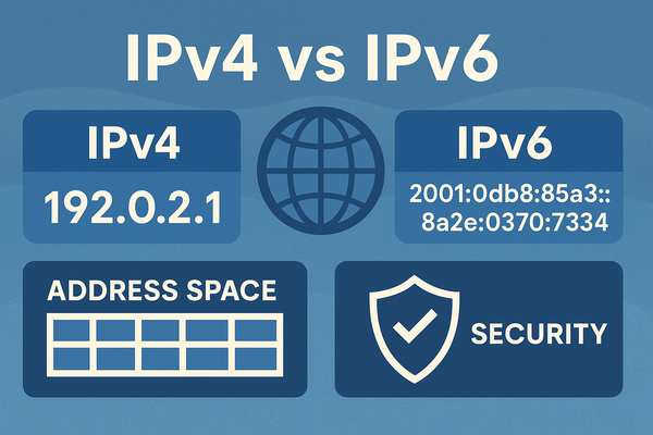 Illustration IPv4 vs IPv