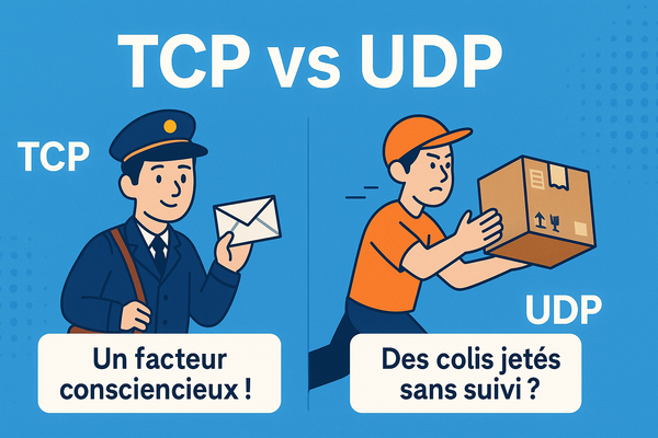 Comprendre le protocole TCP/IP et ses différences avec UDP 📦📡