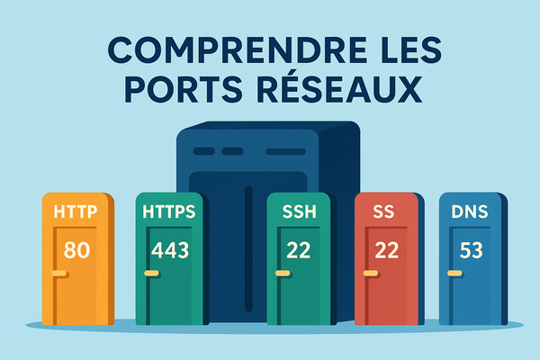 Illustration : Comprendre les ports réseaux.