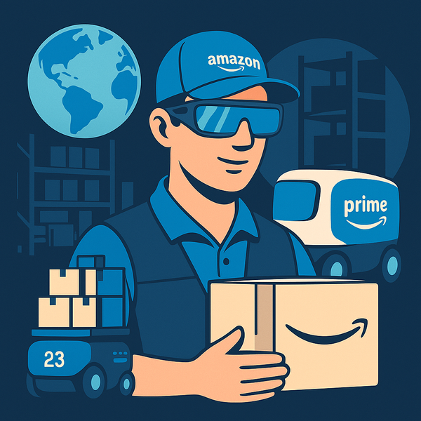 📦 Amazon redéfinit la livraison avec IA, robots et lunettes connectées