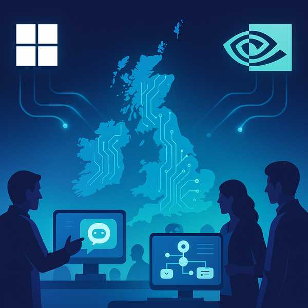 Le hub agentic IA de Microsoft et NVIDIA au Royaume-Uni : une opportunité clé pour les startups européennes